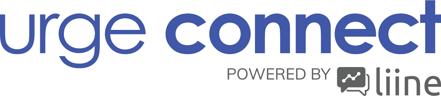 Urge Connect powered by liine logo