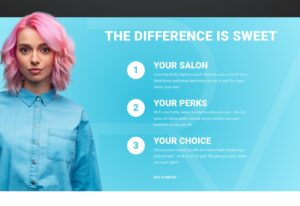 The Allura Salon Suites website