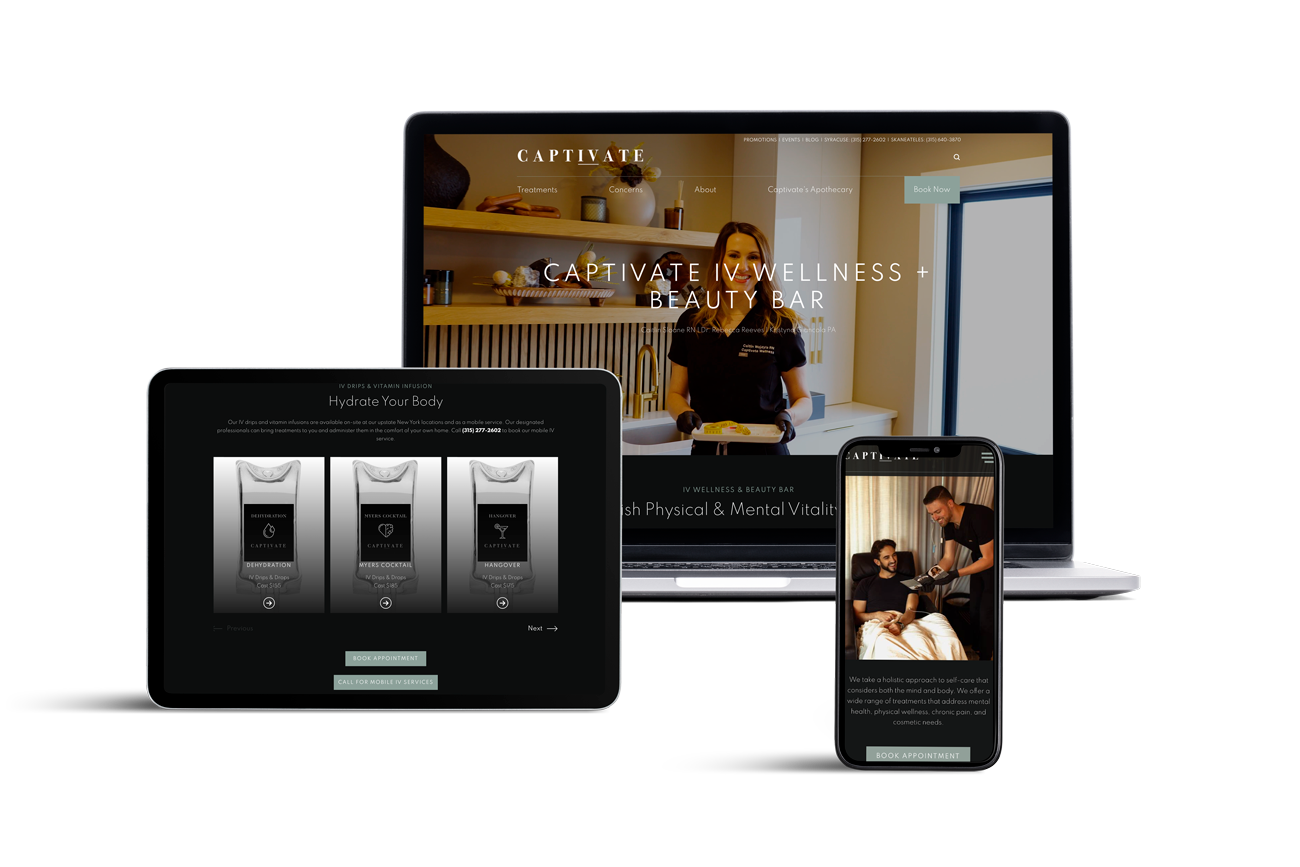 Website maintenance example