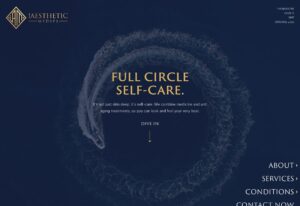 iAesthetic's website