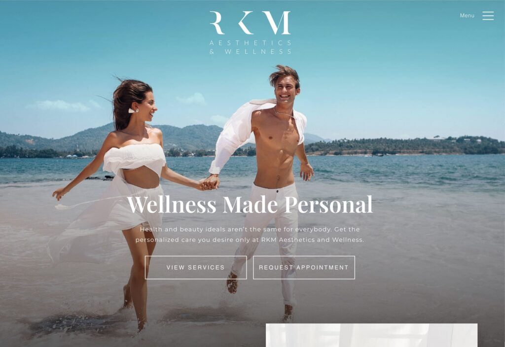Photo of RKM's website