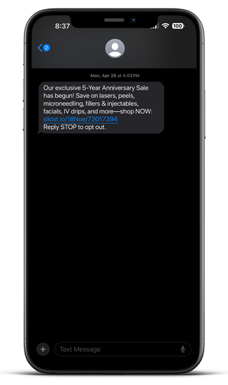 Text marketing services