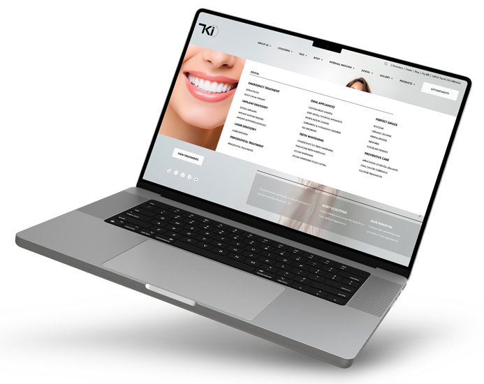 Dental Marketing website example