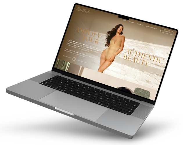MedSpa website example