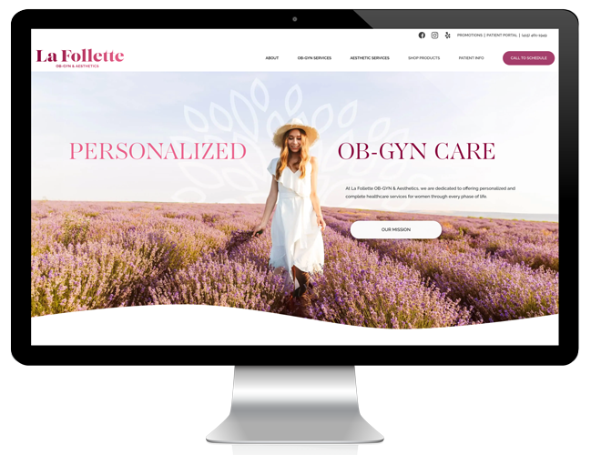 OBGYN marketing example