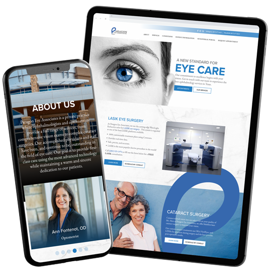 Ophthalmology marketing example