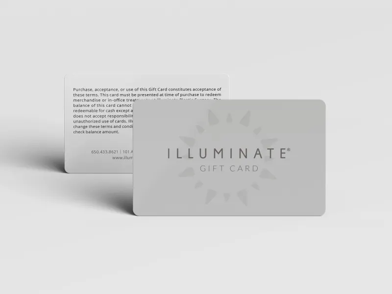 Gift card, Illuminate Plastic Surgery