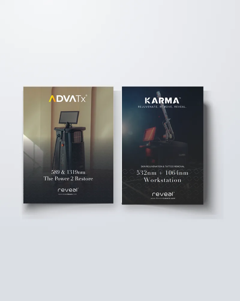 Reveal Lasers · Device brochures
