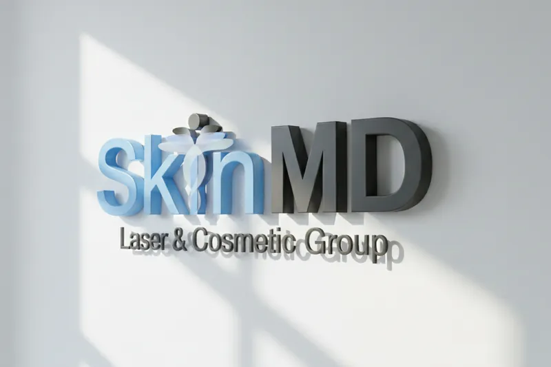 Lobby sign, SkinMD