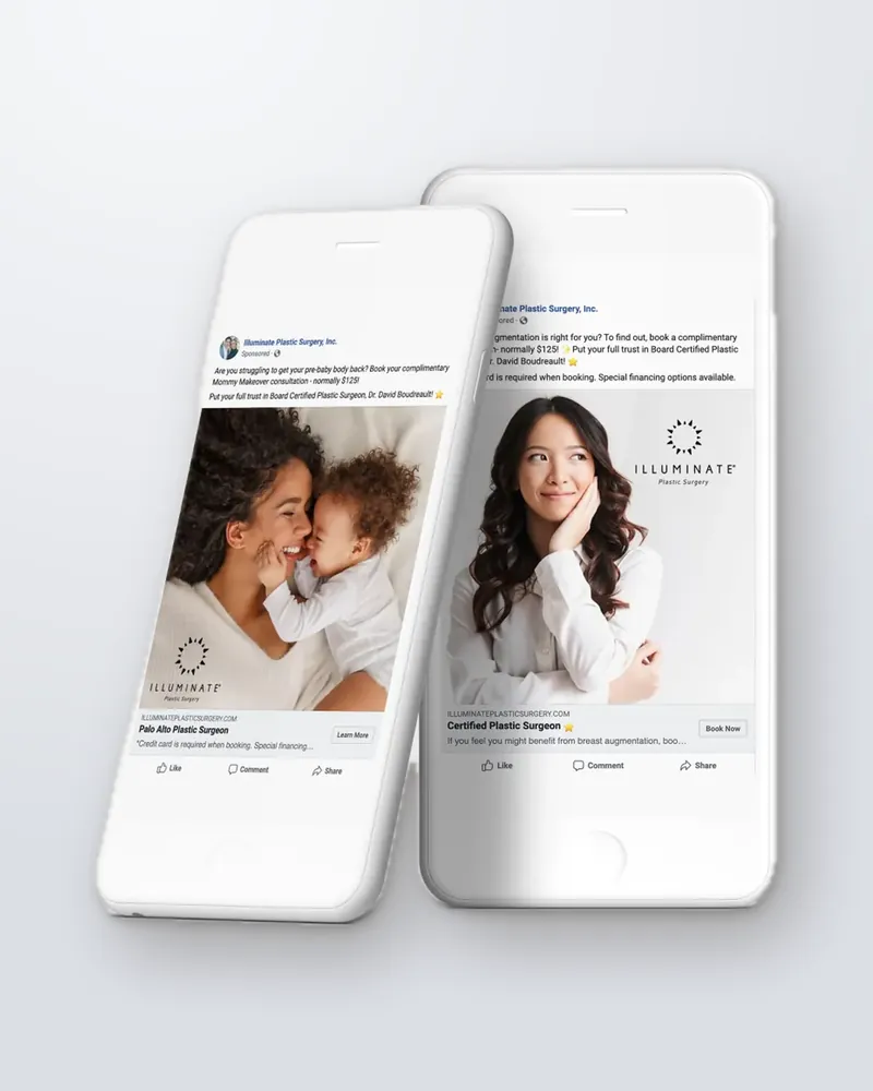 Social creative, Illuminate Plastic Surgery