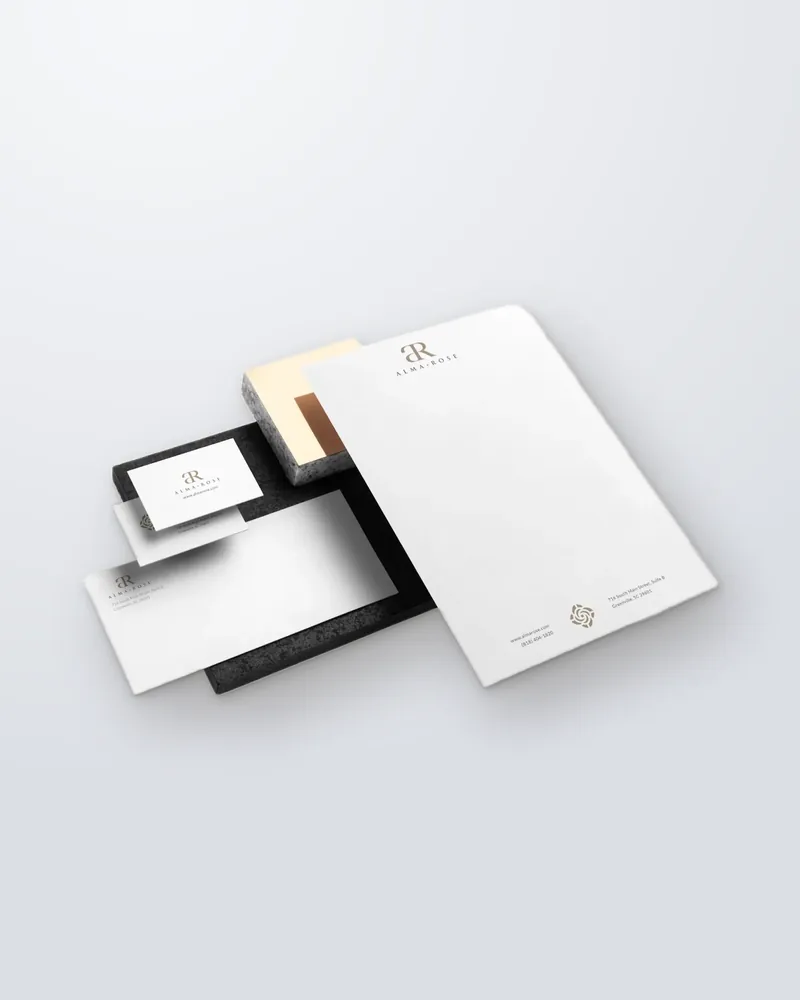 Stationery package, Brand identity