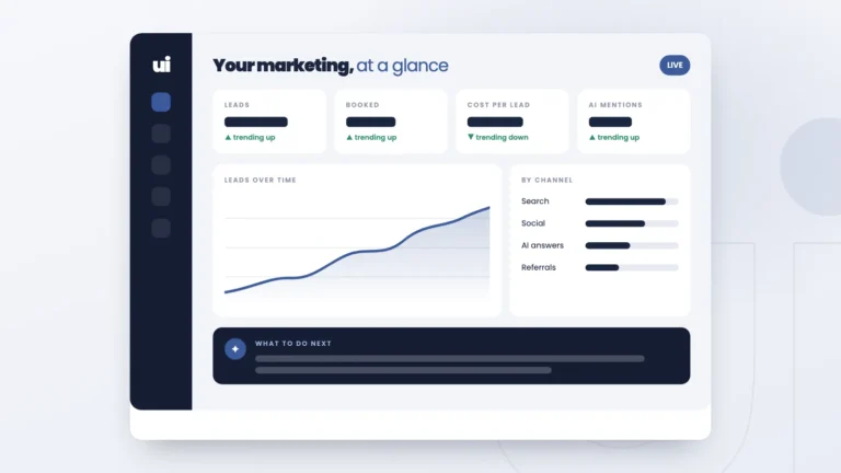 AI-Enhanced Marketing: illustration in the Urge Interactive style