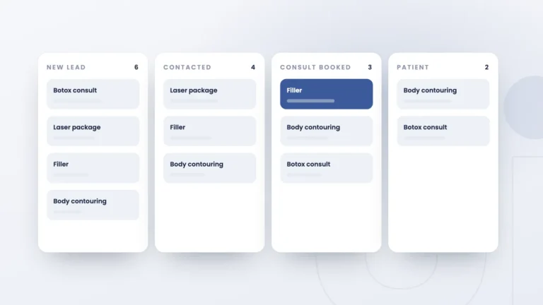 Lead Management: illustration in the Urge Interactive style