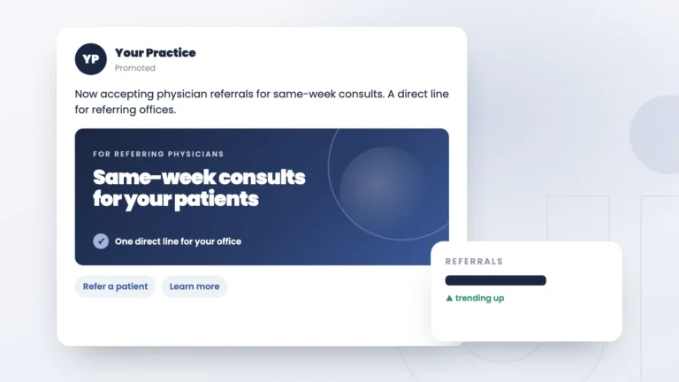 LinkedIn Advertising: illustration in the Urge Interactive style